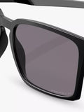 Oakley polarised square sunglasses 56mm satin black, imported from the UK
