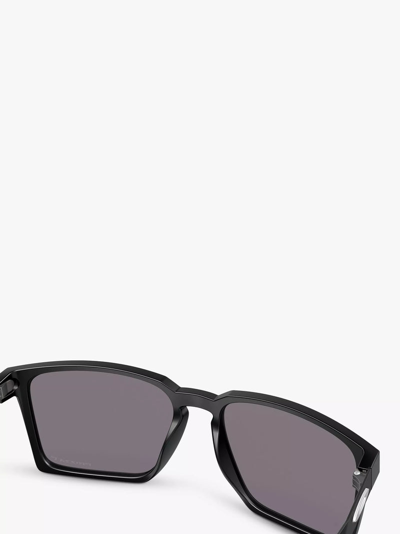 Oakley polarised square sunglasses 56mm satin black, imported from the UK