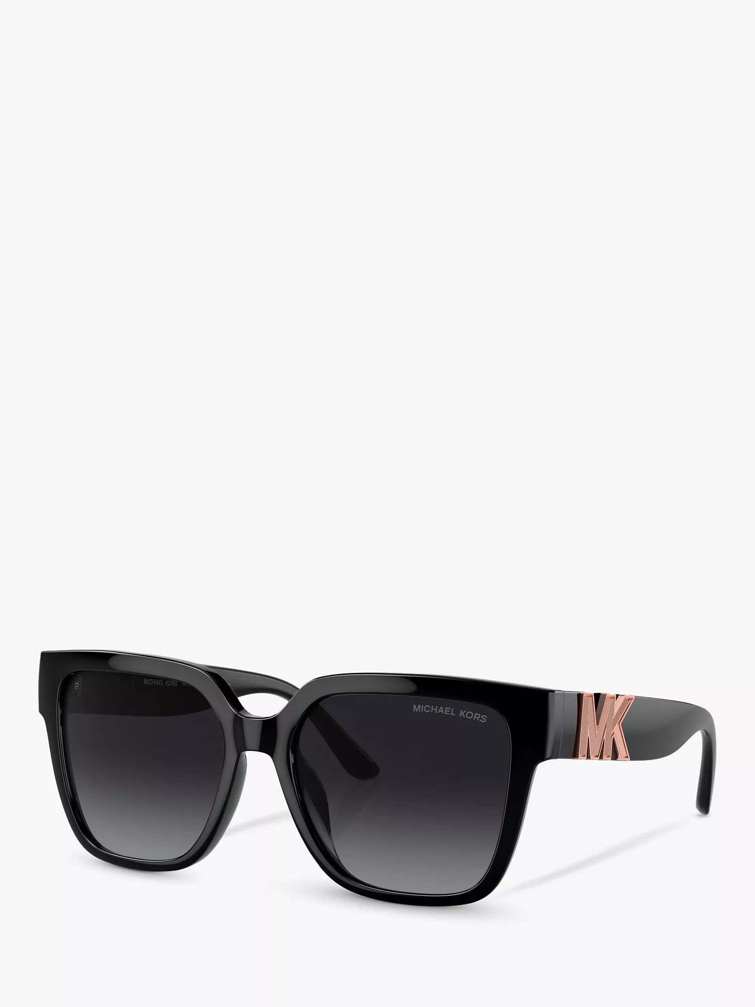 Michael Kors pillow sunglasses black gradient lenses, UK version