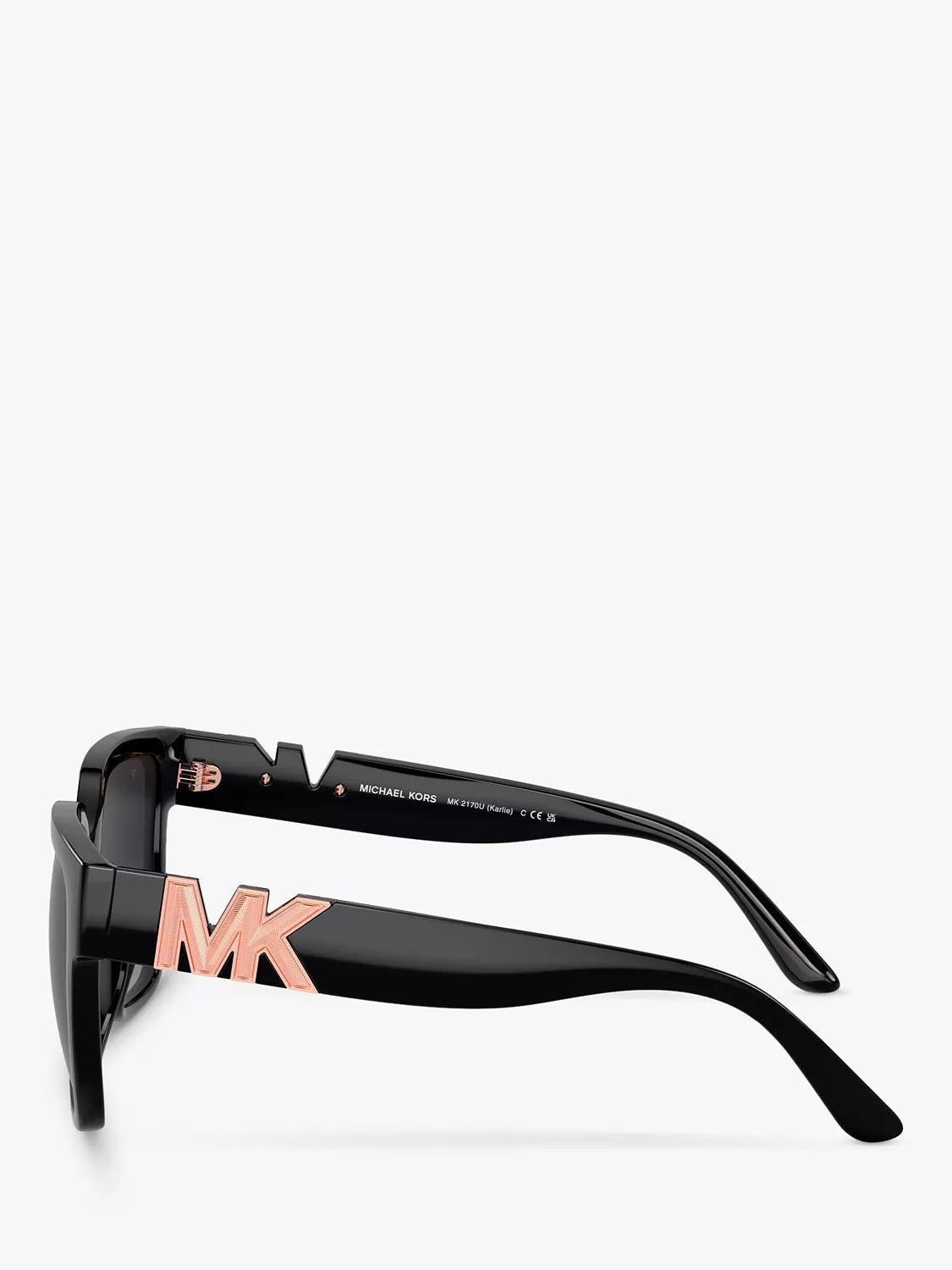 Michael Kors pillow sunglasses black gradient lenses, UK version