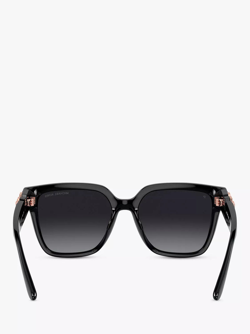 Michael Kors pillow sunglasses black gradient lenses, UK version
