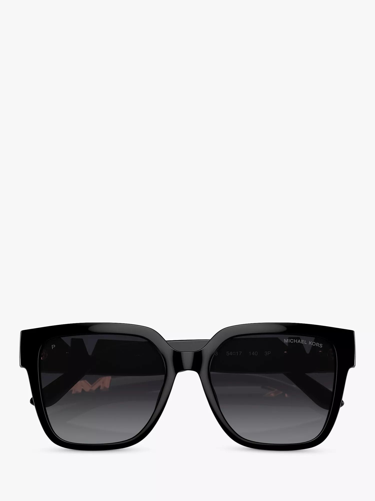 Michael Kors pillow sunglasses black gradient lenses, UK version