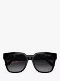 Michael Kors pillow sunglasses black gradient lenses, UK version