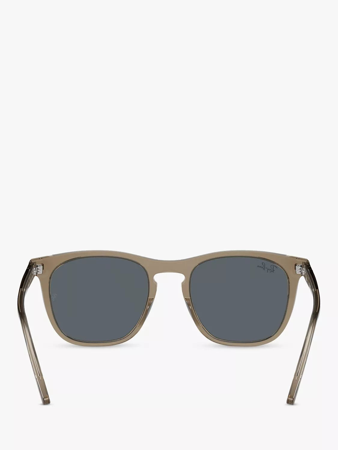 Ray-Ban RB2210 men's rectangular sunglasses transparent brown (British brand)