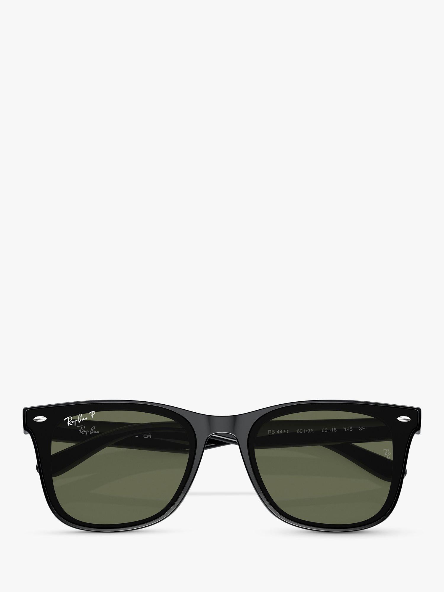 Ray-Ban RB4420 men's polarised rectangular sunglasses (British brand)