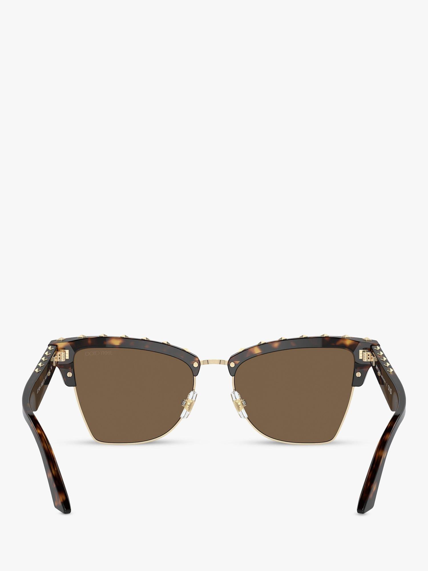 Jimmy Choo cat's eye sunglasses brown frame - British product