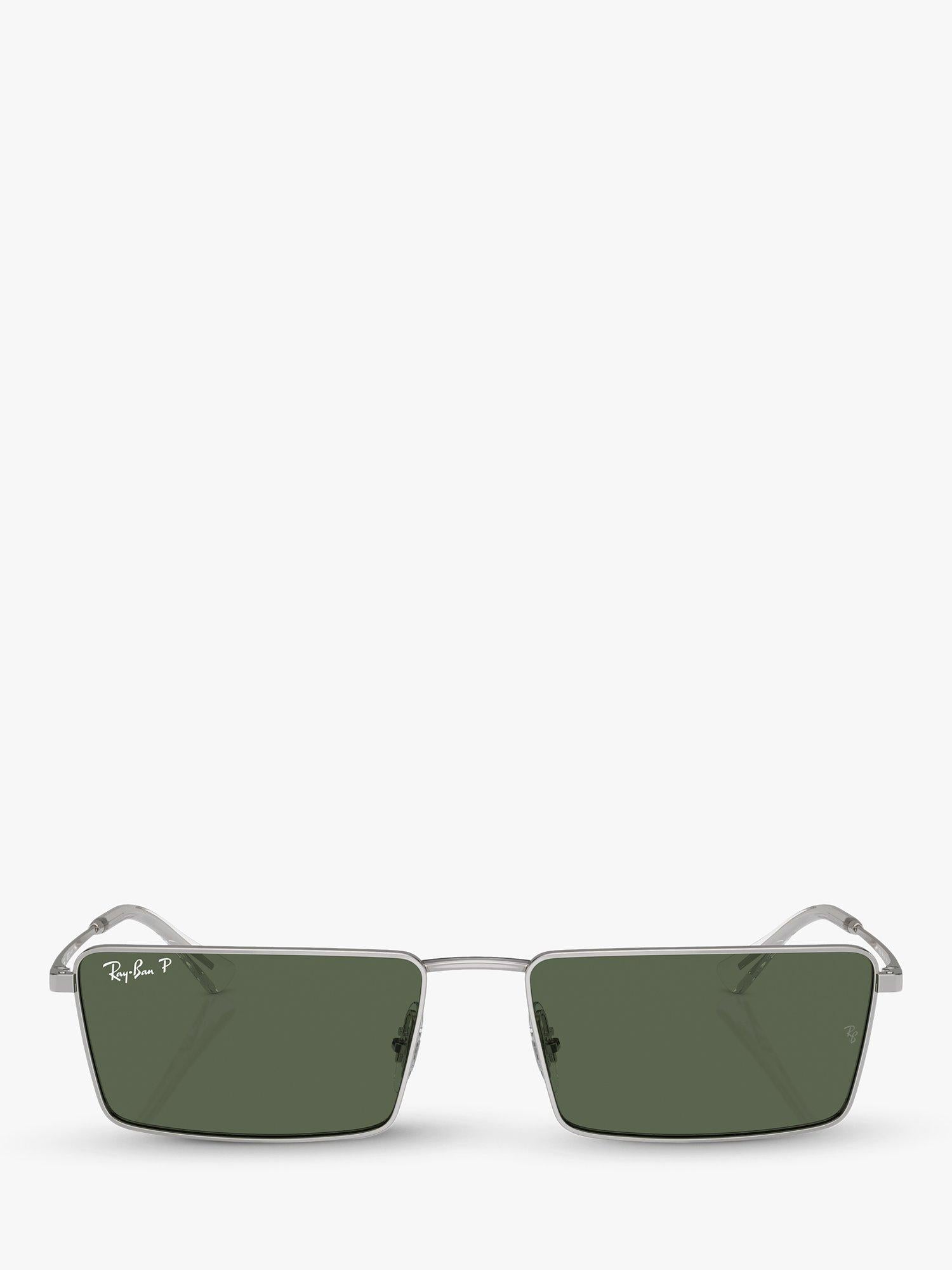 Ray-Ban RB3741 polarized rectangular sunglasses imported from the UK