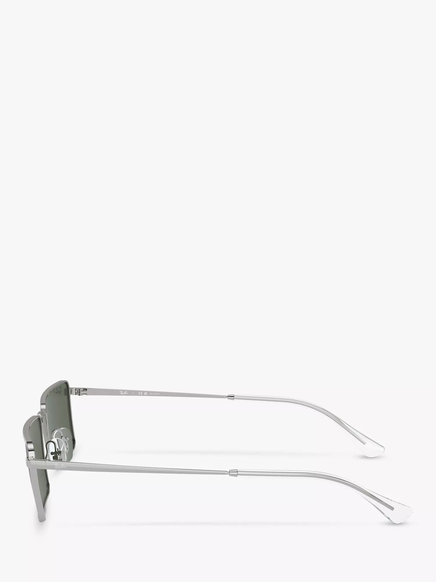 Ray-Ban RB3741 polarized rectangular sunglasses imported from the UK