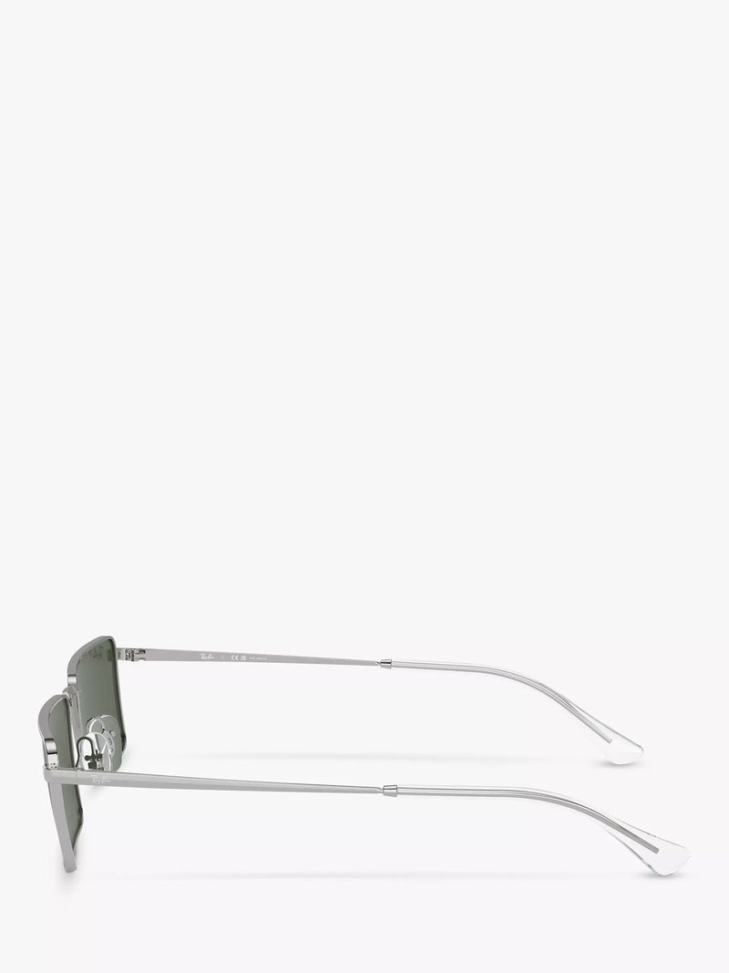 Ray-Ban RB3741 polarized rectangular sunglasses imported from the UK