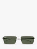 Ray-Ban RB3741 polarized rectangular sunglasses imported from the UK