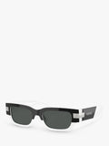 Versace Herren Sonnenbrille rechteckig 53mm Glas, UK Version