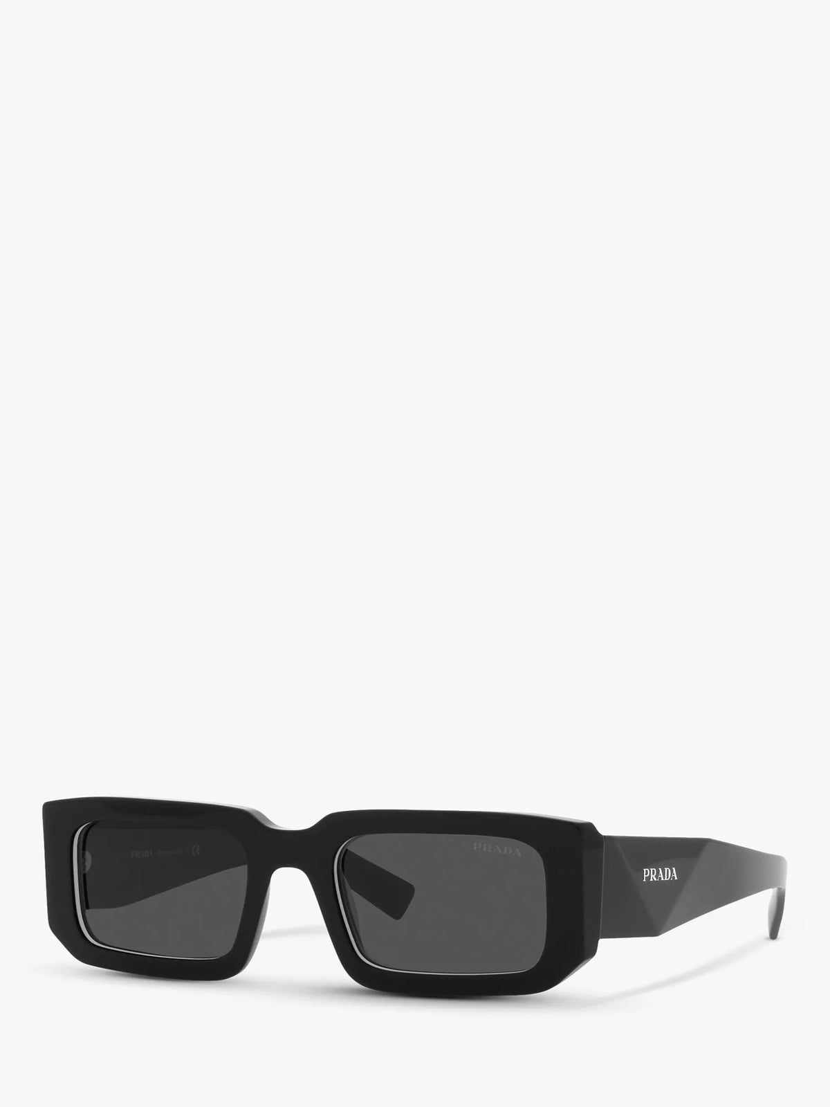 Sonnenbrille im rechteckigen Design für Herren von Prada PR 06YS