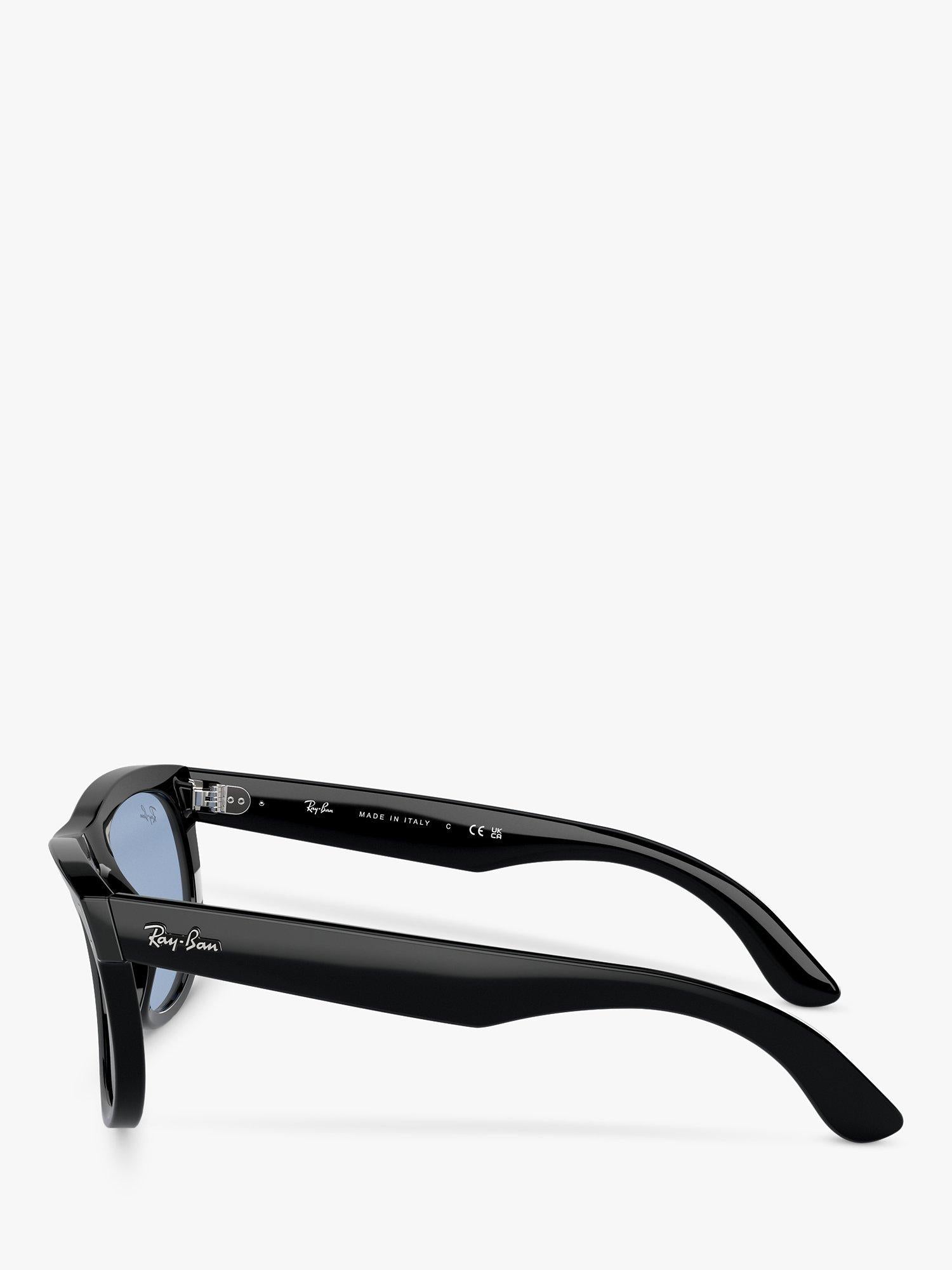 Ray-Ban rectangular sunglasses black 50mm, UK version