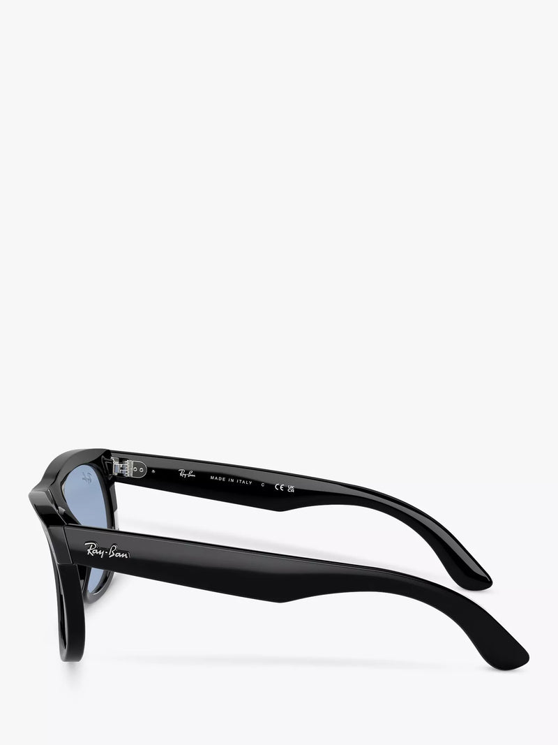 Ray-Ban rectangular sunglasses black 50mm, UK version
