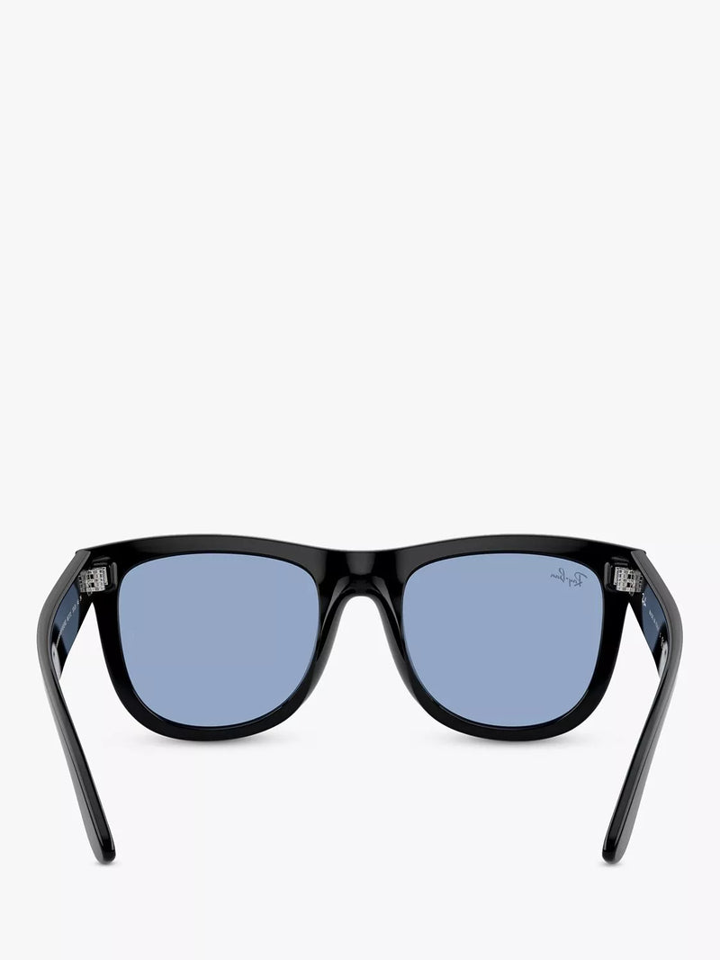 Ray-Ban rectangular sunglasses black 50mm, UK version