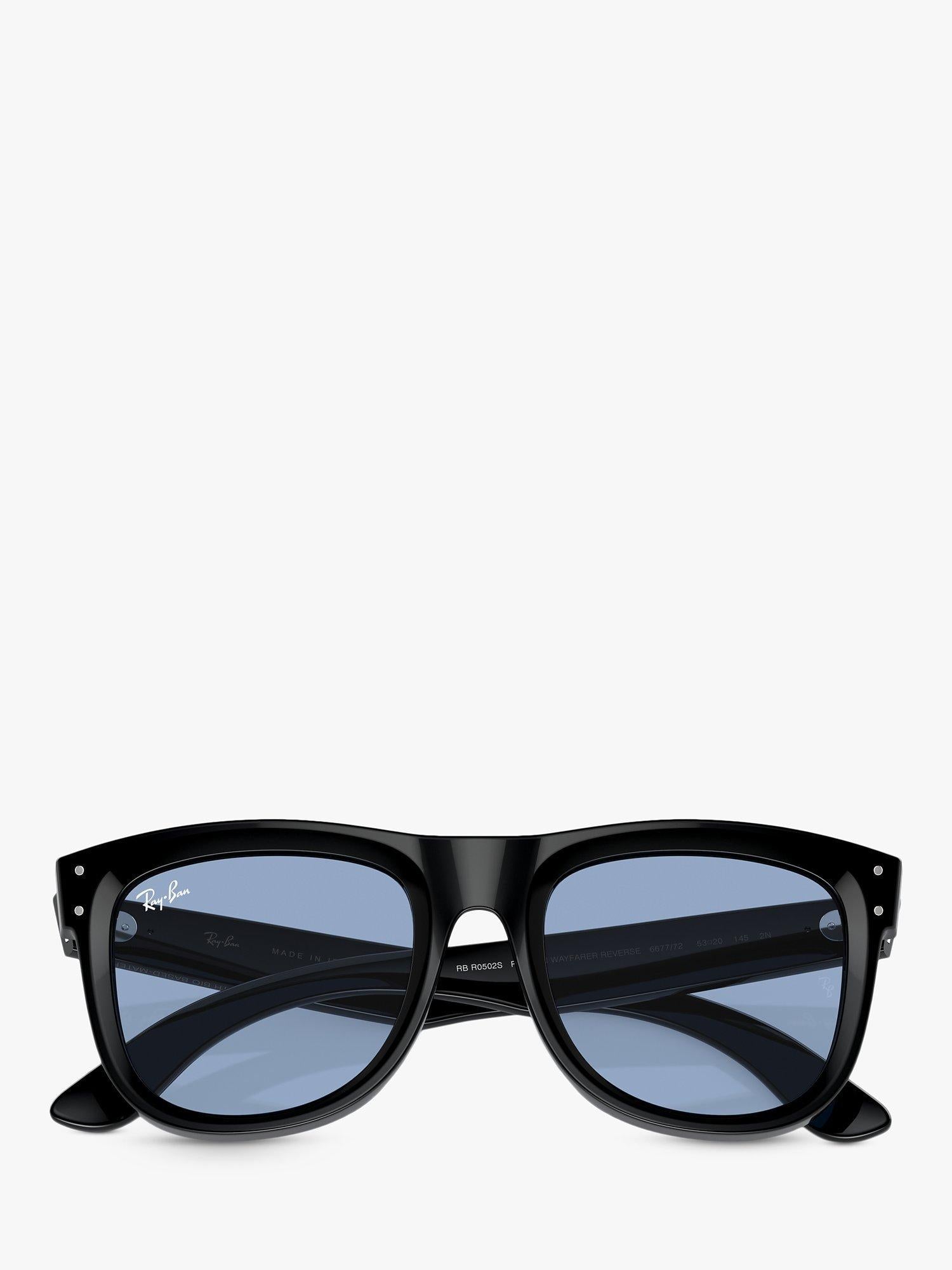 Ray-Ban rectangular sunglasses black 50mm, UK version