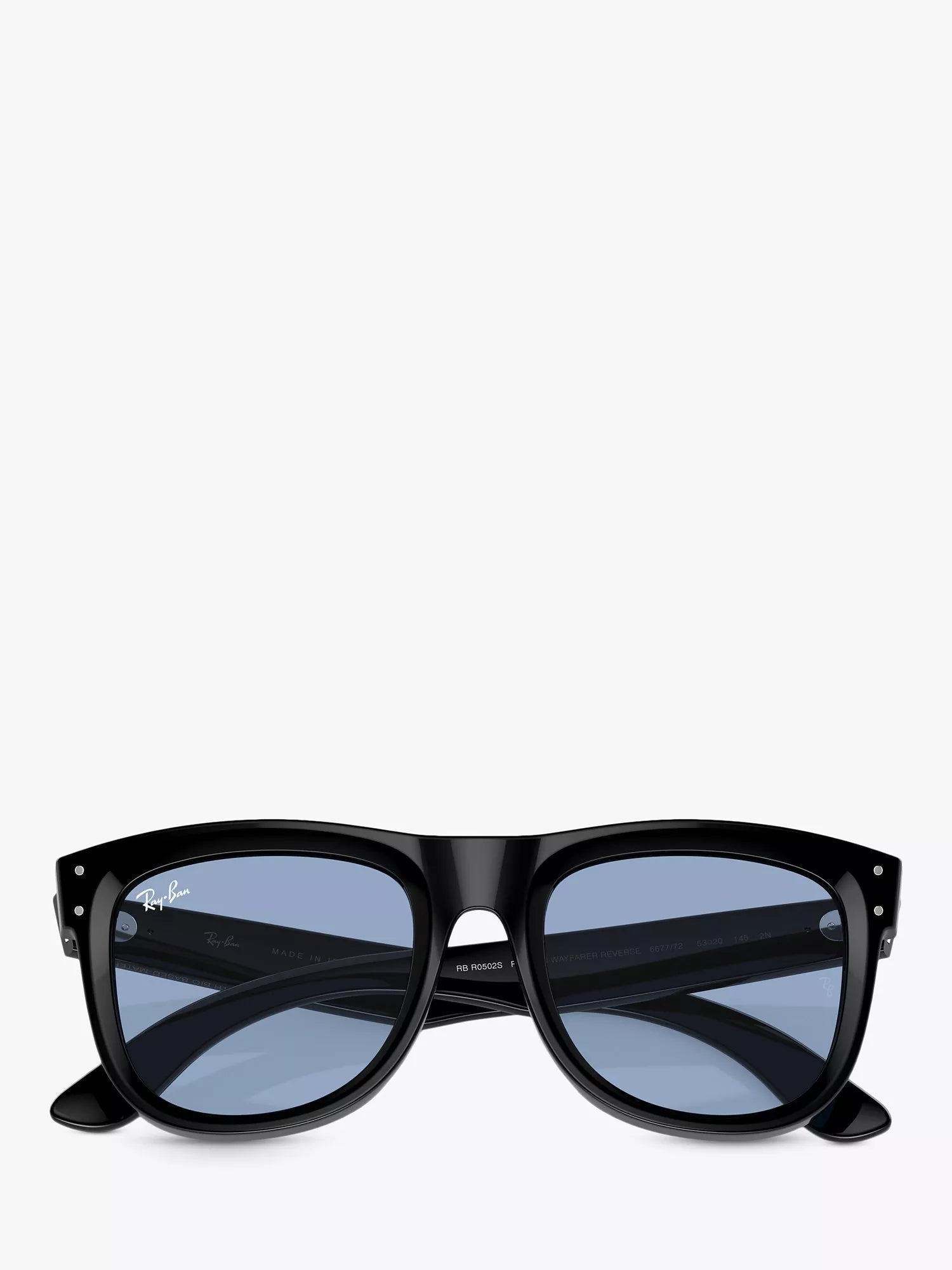 Ray-Ban rectangular sunglasses black 50mm, UK version