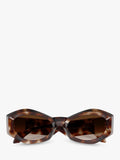 Versace oval sunglasses Havana brown gradient lenses 54mm, UK version