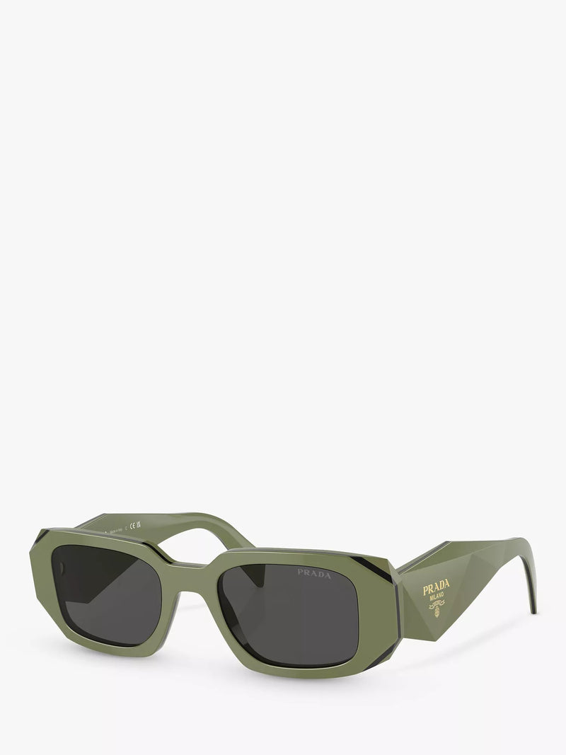 Prada PR 17WS Women's Rectangular Sunglasses 49mm