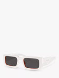 Sonnenbrille im rechteckigen Design für Herren von Prada PR 06YS