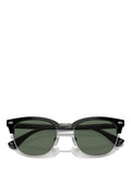 Polo Ralph Lauren oval sunglasses metallic frame polyamide lens, UK version