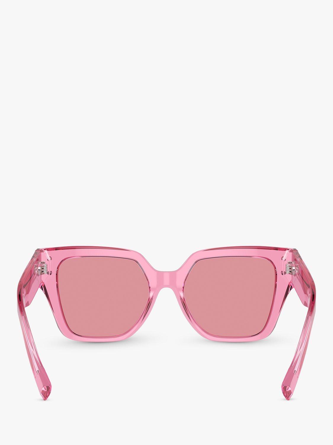 Dolce & Gabbana women's rectangular sunglasses 52mm, imported from the UK