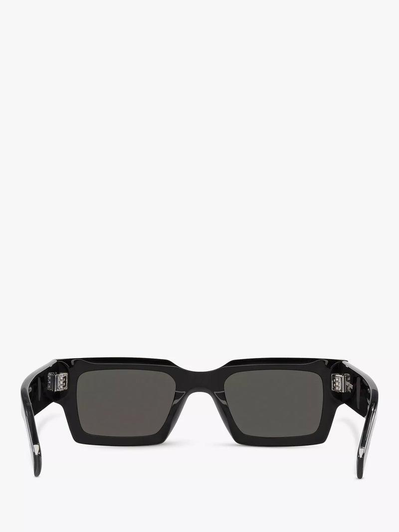 Yves Saint Laurent square sunglasses black grey 50mm, UK version