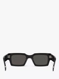 Yves Saint Laurent square sunglasses black grey 50mm, UK version