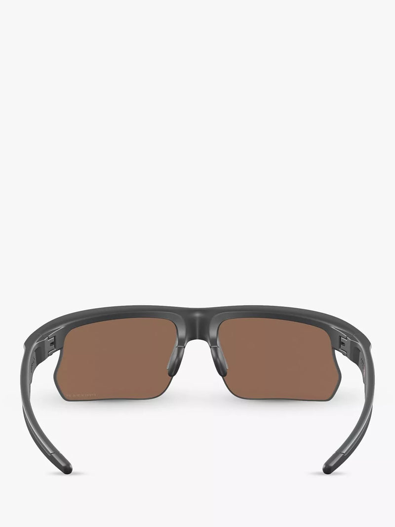 Oakley OO9400 polarised rectangular sunglasses, imported from the UK