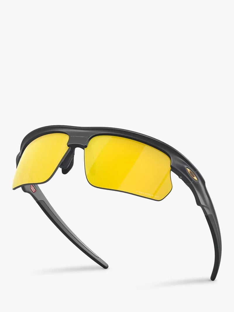 Oakley OO9400 polarised rectangular sunglasses, imported from the UK