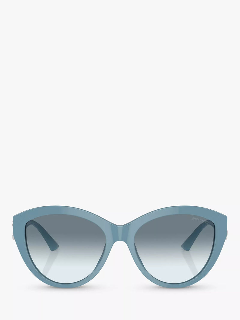 Jimmy Choo cat eye sunglasses gradient lenses, imported from the UK