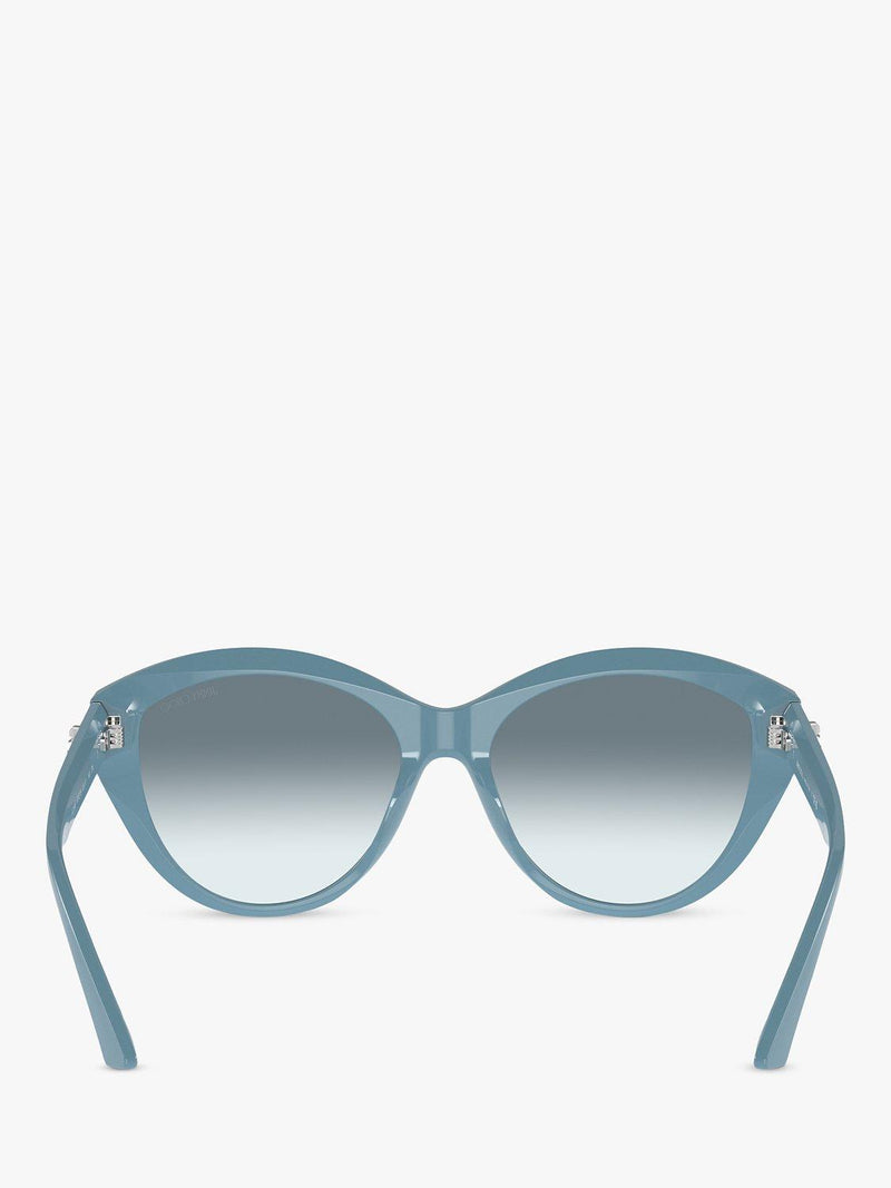 Jimmy Choo cat eye sunglasses gradient lenses, imported from the UK