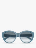 Jimmy Choo cat eye sunglasses gradient lenses, imported from the UK
