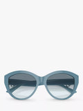 Jimmy Choo cat eye sunglasses gradient lenses, imported from the UK