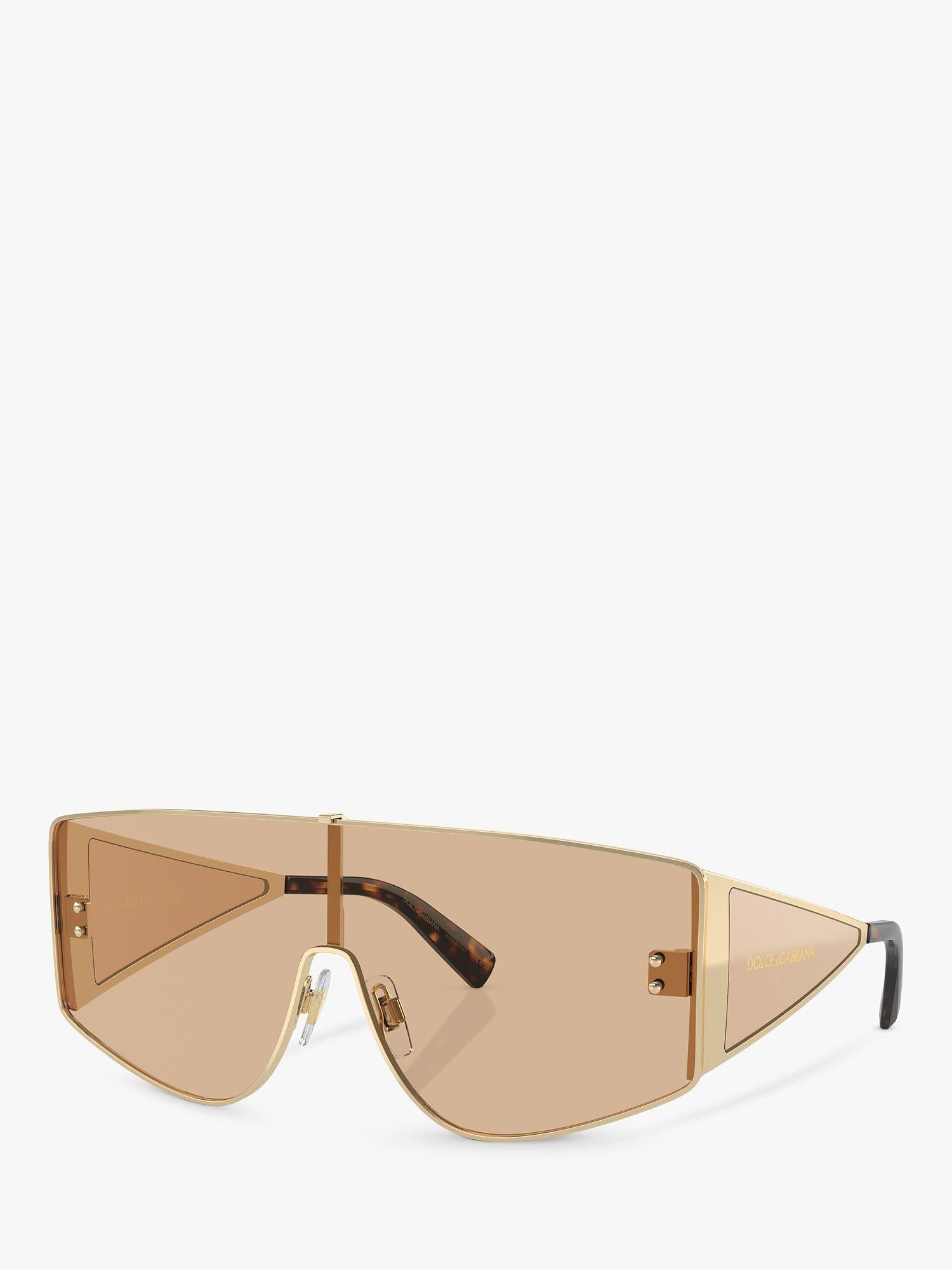 Dolce & Gabbana irregular metal sunglasses (British brand)