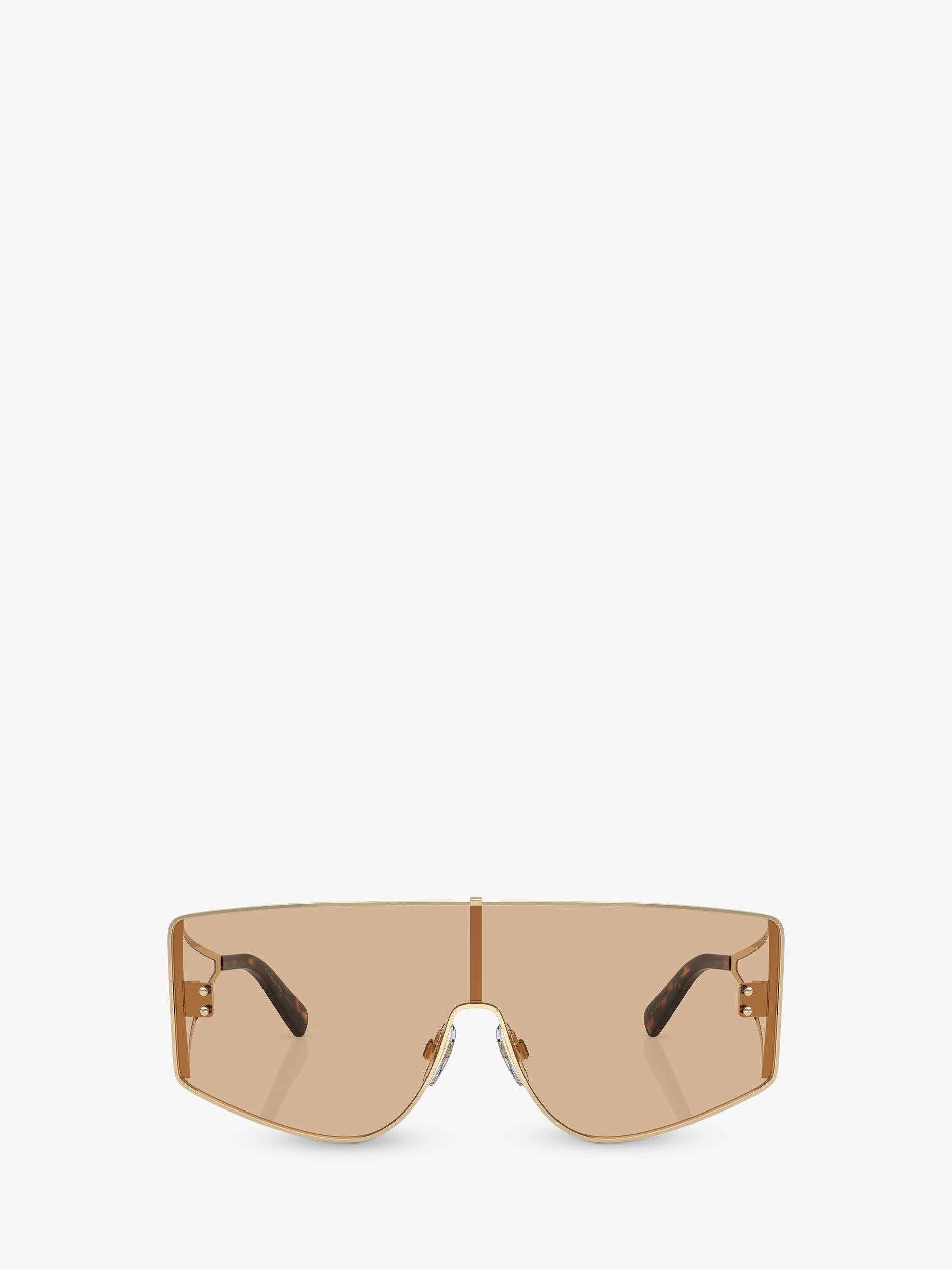Dolce & Gabbana irregular metal sunglasses (British brand)