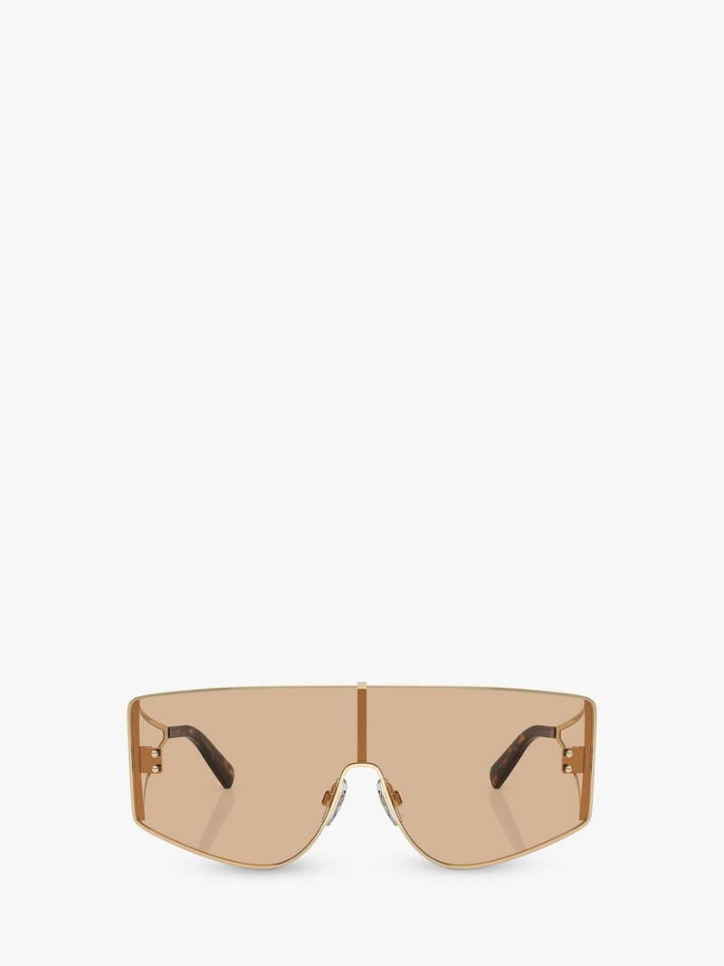 Dolce & Gabbana irregular metal sunglasses (British brand)