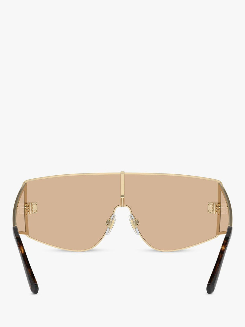 Dolce & Gabbana irregular metal sunglasses (British brand)