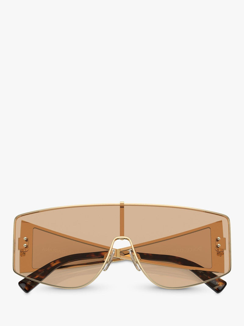 Dolce & Gabbana irregular metal sunglasses (British brand)