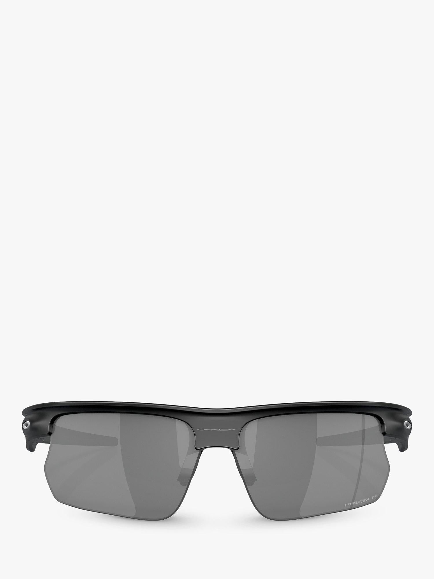 Oakley OO9400 polarised rectangular sunglasses matte black (British brand)