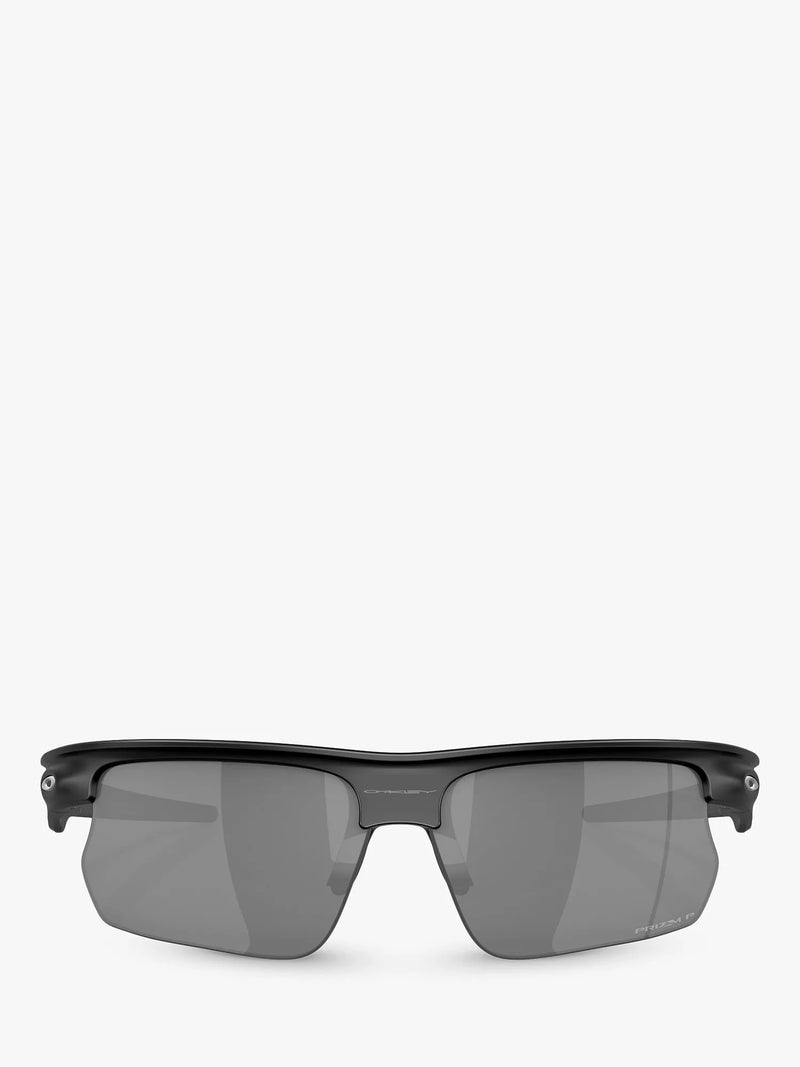 Oakley OO9400 polarised rectangular sunglasses matte black (British brand)