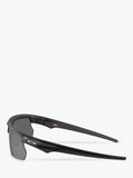 Oakley OO9400 polarised rectangular sunglasses matte black (British brand)