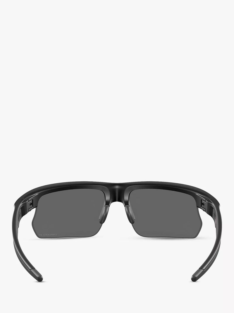 Oakley OO9400 polarised rectangular sunglasses matte black (British brand)