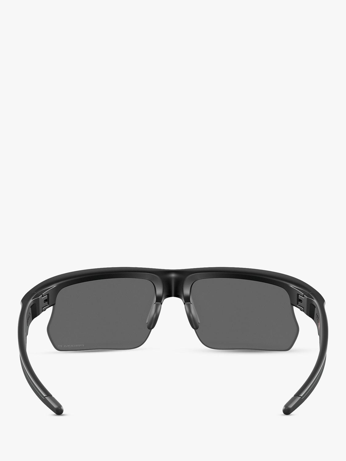 Oakley OO9400 polarised rectangular sunglasses matte black (British brand)