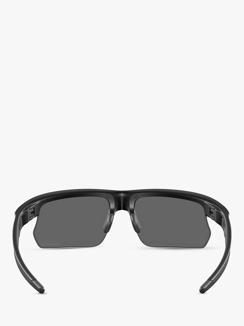 Oakley OO9400 polarised rectangular sunglasses matte black (British brand)