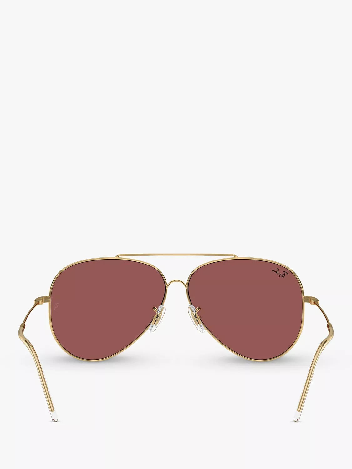 Ray-Ban aviator sunglasses gold metal frame polyamide lenses - British product