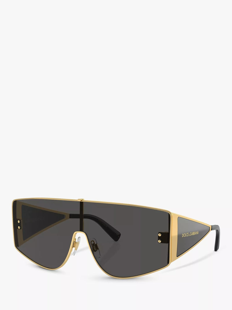 Dolce & Gabbana irregular metal sunglasses (British brand)