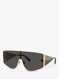 Dolce & Gabbana irregular metal sunglasses (British brand)