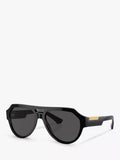 Dolce & Gabbana aviator sunglasses black grey, imported from the UK