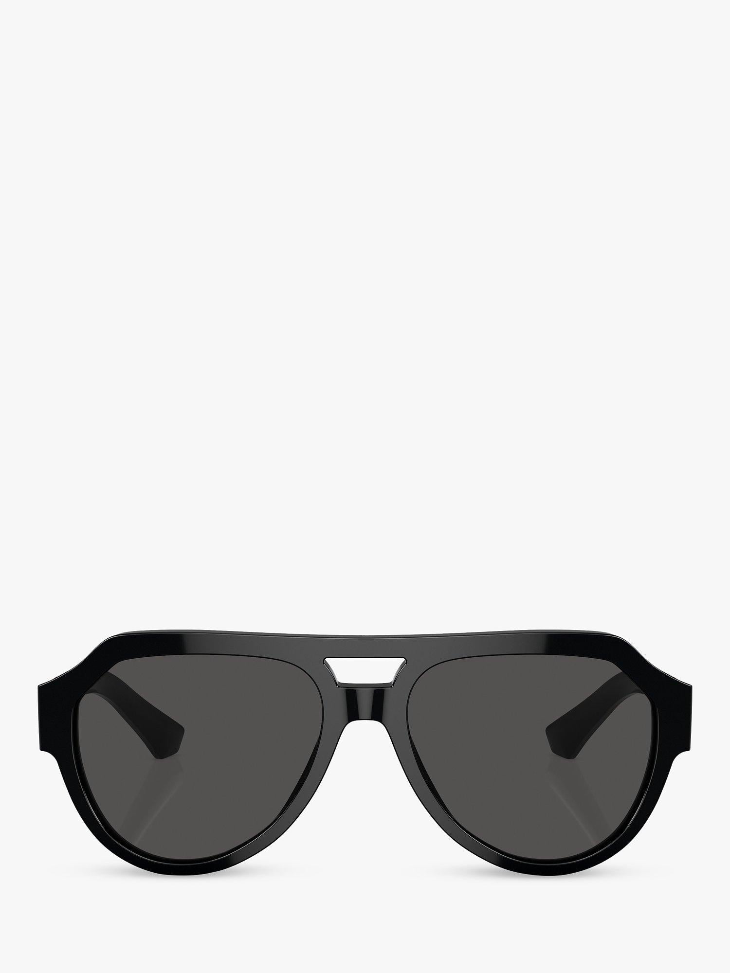 Dolce & Gabbana aviator sunglasses black grey, imported from the UK